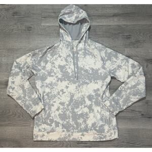 Lululemon City Sweat Pullover Hoodie French Terry L Spectral White Opal Silver